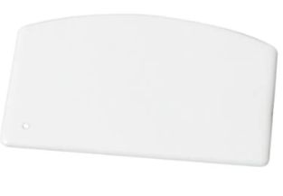 Winco Plastic Dough Scraper 5.5" x 3.75"