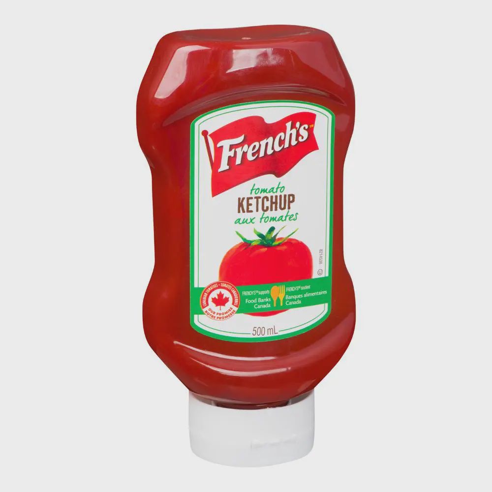 FRENCH TOMATO KETCHUP 500ML (12/CS), Sizes: Per Piece
