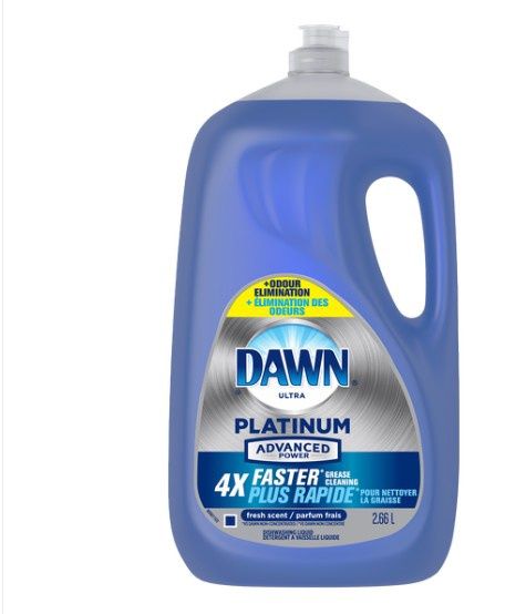 Dawn Ultra Platinum Advanced Power Dishwashing Liquid 2.66L. ND