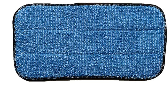 10 Inch Microfiber Mop Pad Refills Fits 9 to 10 Inch Mop Frames Wet &amp; Dry (6/case)