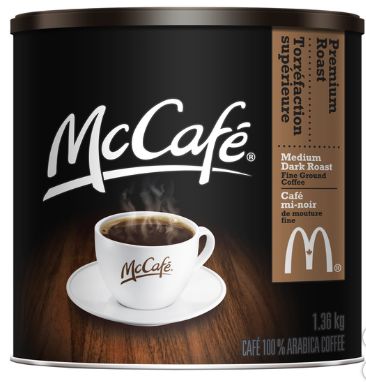 McCafé Premium Roast Fine Ground Coffee 1.36 kg