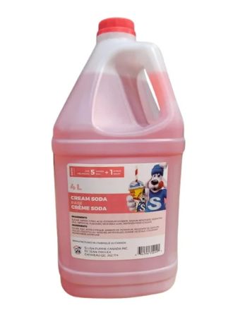 Slush Puppie Cream Soda Slushy Syrup  Concentrate  4L - Canadian Made