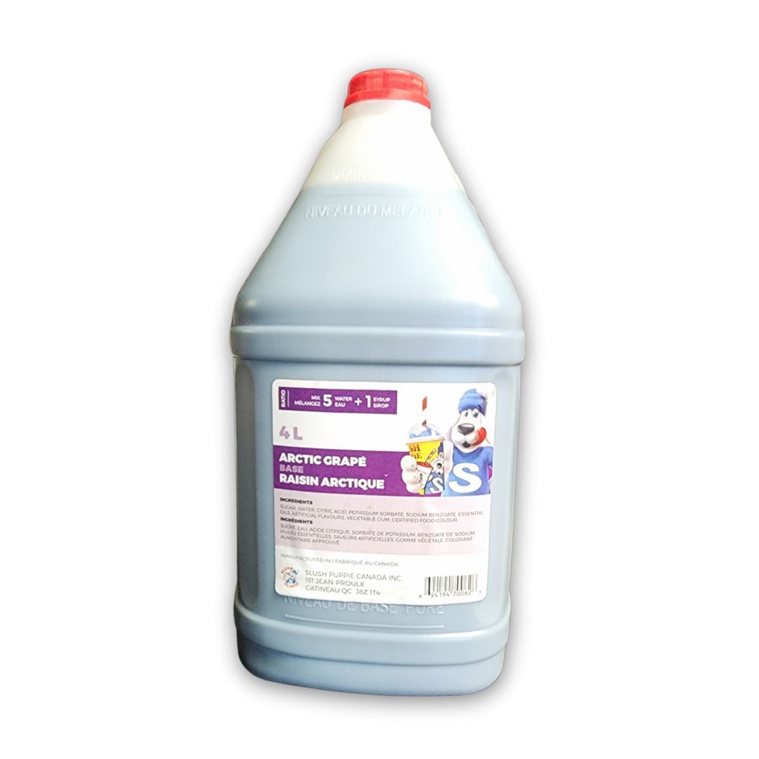 Slush Puppie Grape Slushy Syrup Concentrate 4L - Canadian Made