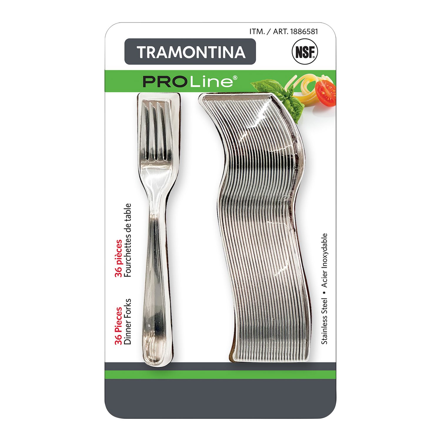 Tramontina ProLine Dinner Forks Pack of 36