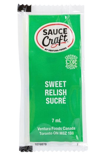 Sauce Craft Sweet Relish 504 × 7 mL (500pcs)