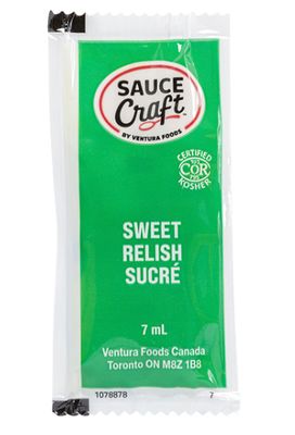 Sauce Craft Sweet Relish 504 × 7 mL (500pcs)