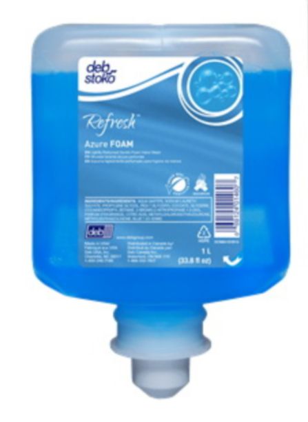 Refresh Azure Foam Wash 1000ml Refill, fits to WRM1LDS(6/Case), Sizes: Per Piece