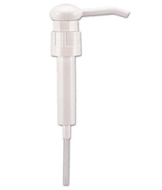 20L Pail White Plastic Pump with locking Plunger. ND