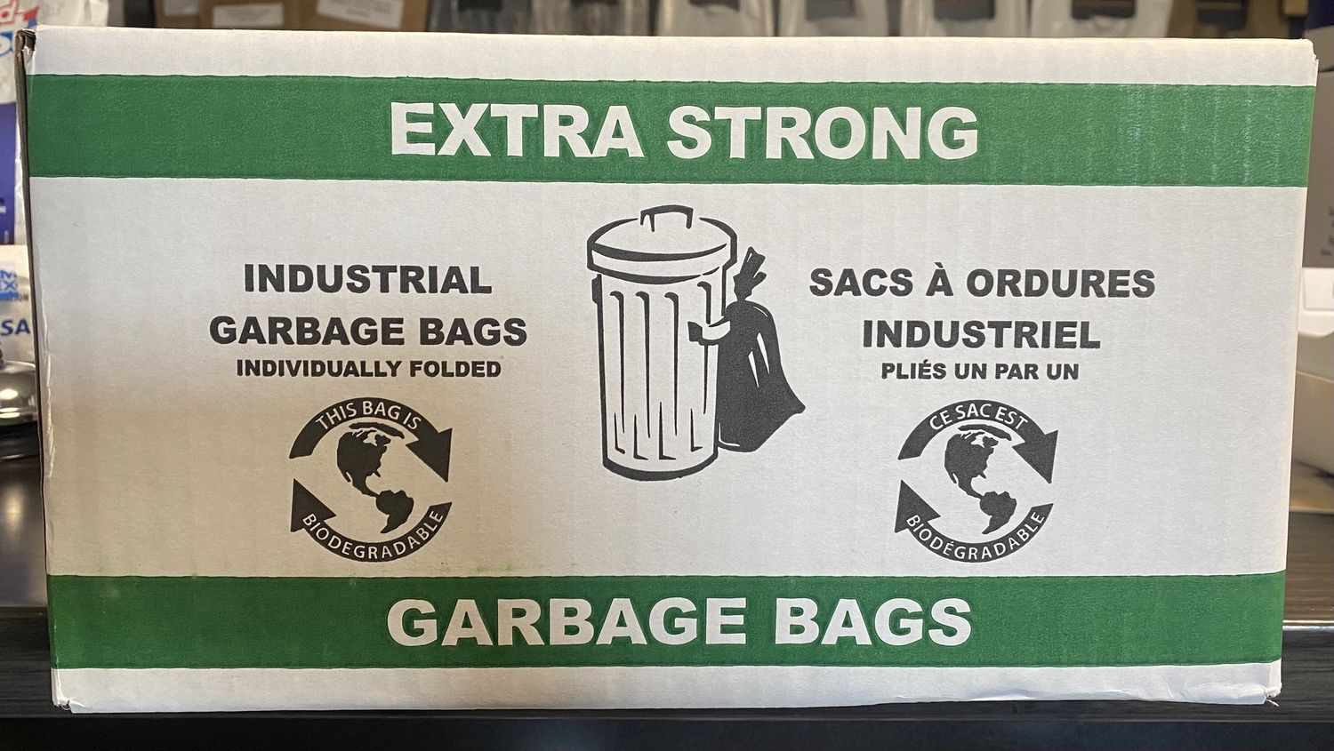 26x36 Clear Garbage Bag X-Strong Flat bottom(200/case)