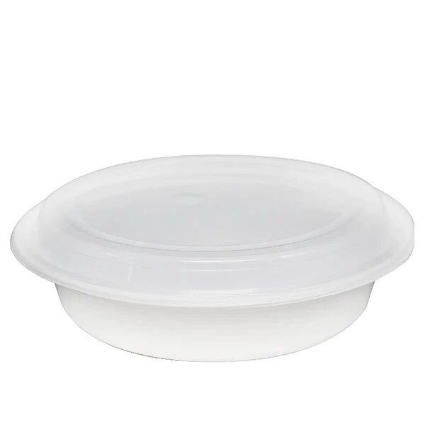 YMM-RS 48oz Round White Container (150/set) JR-48W