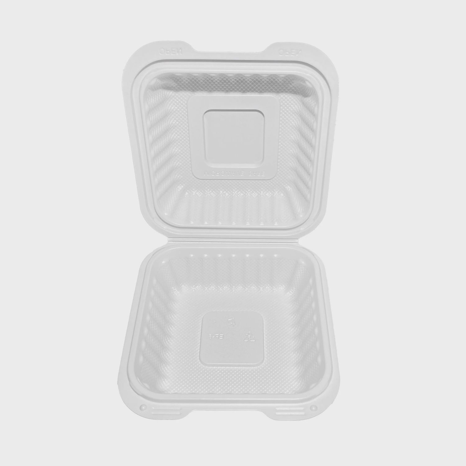 YMM-RS EP6 - Microwavable Container 6x6x2.8 -1Compartment (250pcs)ND
