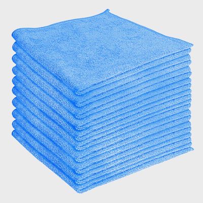 Microfiber Cloth 12x12 Blue (10pcs/pack)