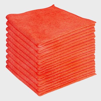 Microfiber Cloth 12x12 Red (10pcs/pack)