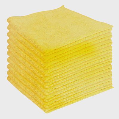Microfiber Cloth 12x12 Yellow (10pcs/pack)