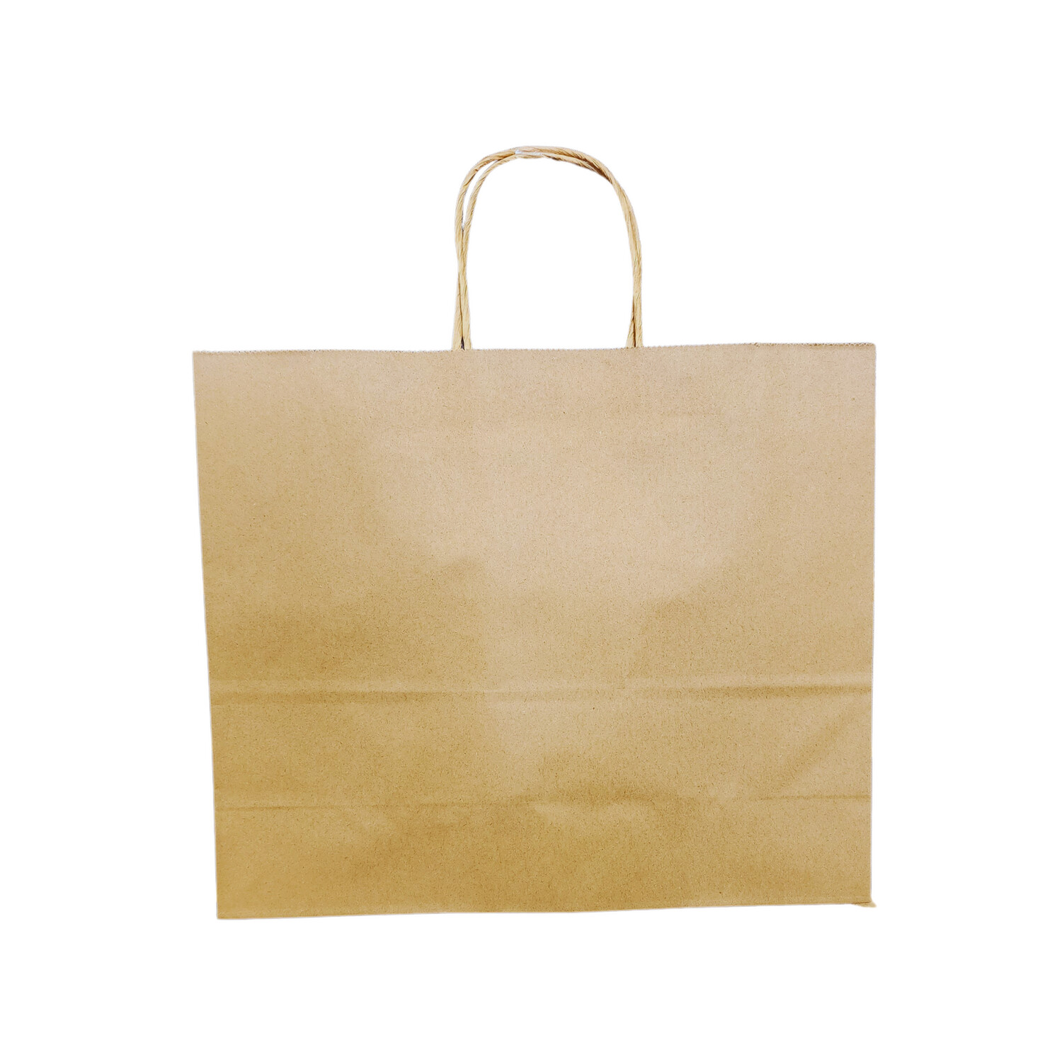YMM-RS 32x11x27cm (12"x4"x10") Kraft Paper Bag w/ Handle (200pcs)