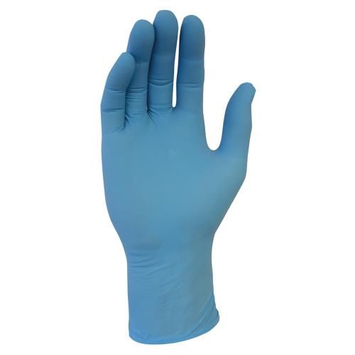 BLUE  SURE TOUCH NITRILE GLOVES LARGE (100PCS/PER BOX), Sizes: PER BOX
