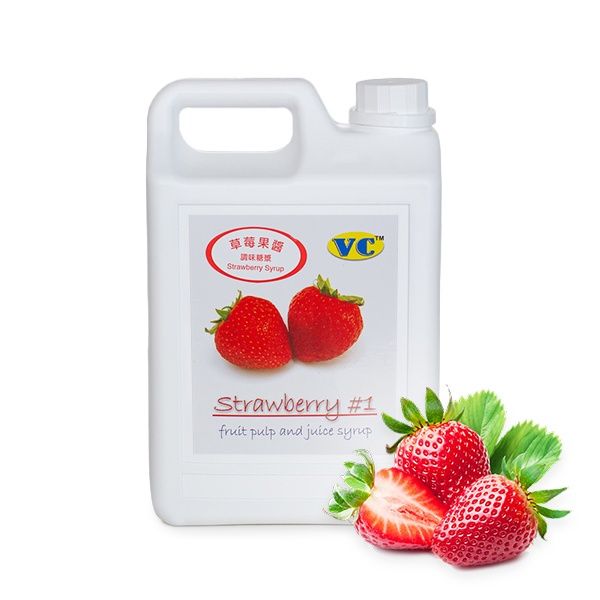 Strawberry Syrup w/ pulp (2.5kg) ND