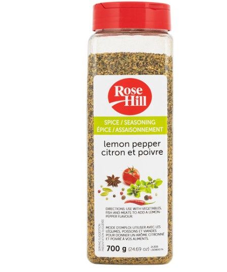 Lemon Pepper 700 g, Rose Hill