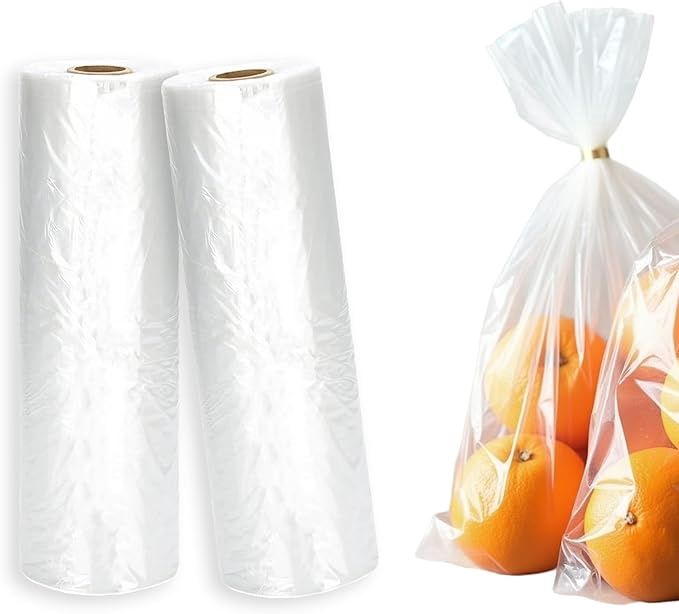 10.5X15 PRODUCE BAG MED STRONG LDPE PLAIN @2X800 (1600pcs)