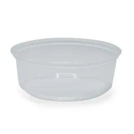 Vicbay (VBPK8S) 8oz Round Deli Containers - Clear (500pcs)