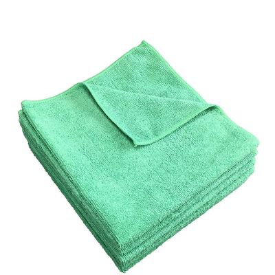 Microfiber Cloth 14x14 Green (10pcs/pack)