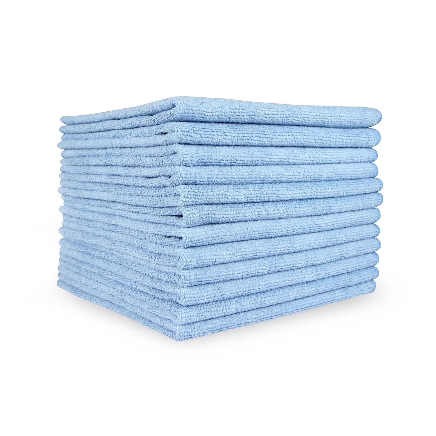 Microfiber Cloth 14x14 Blue (10pcs/pack)