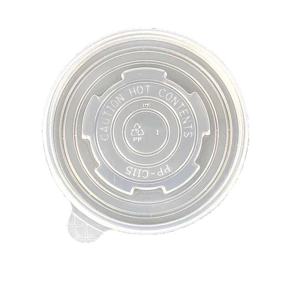 Soup Lid 5oz for White Paper Soup Bowl (1000pcs)