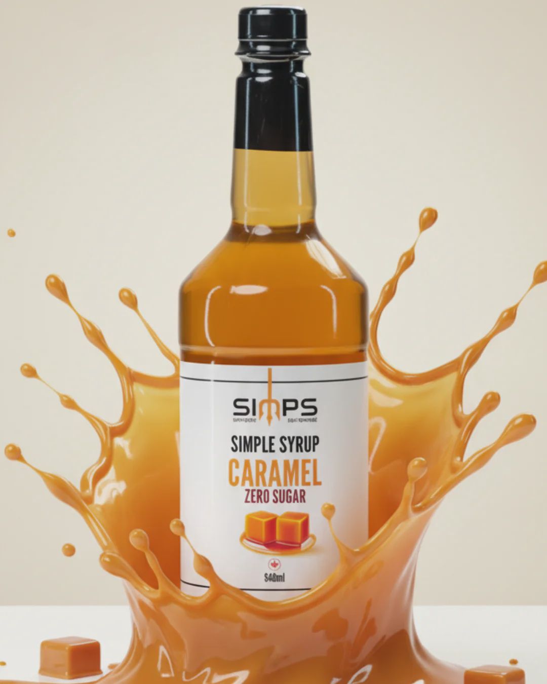 Simps - Caramel Zero Sugar Syrup 946ml