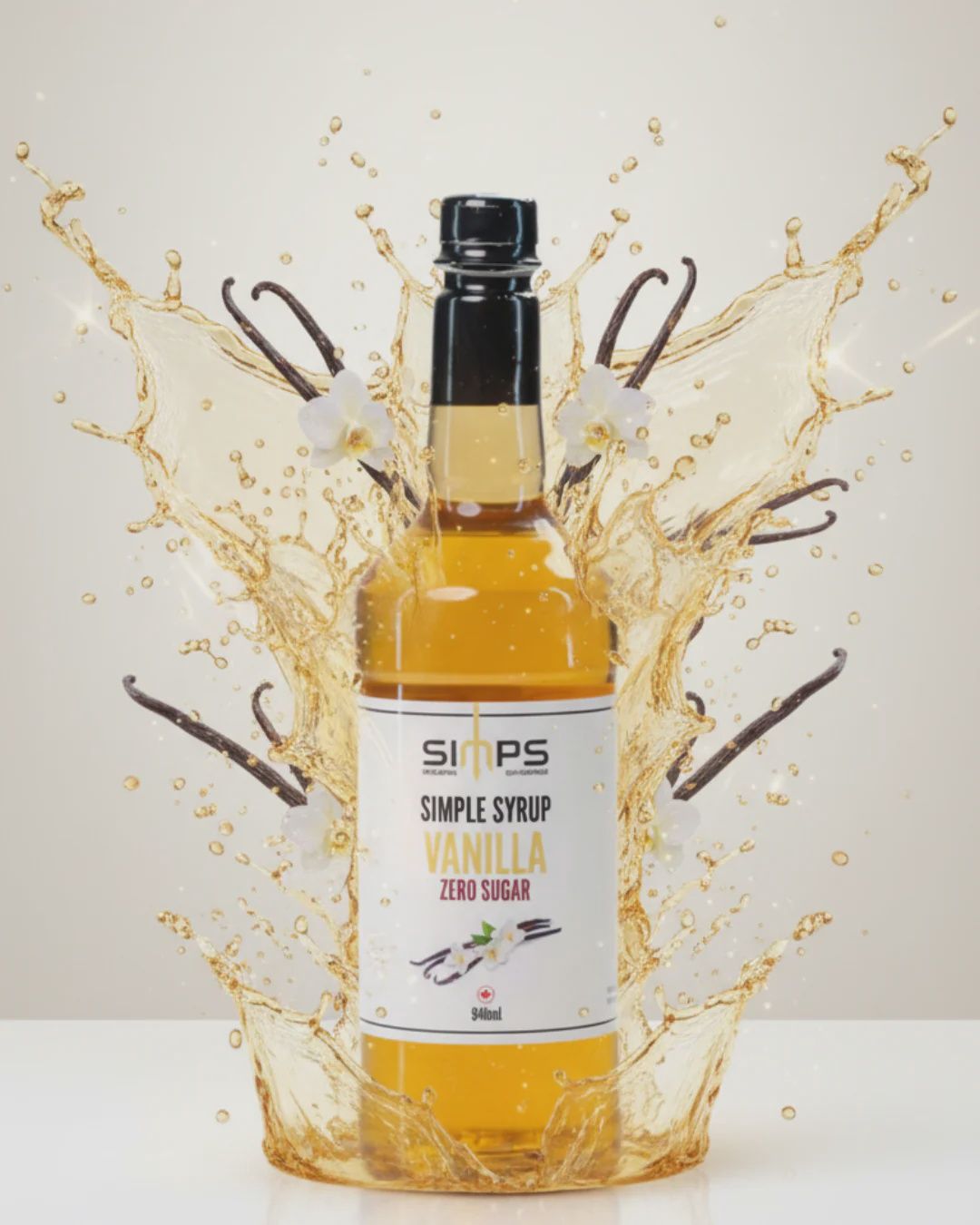 Simps - Vanilla Zero Sugar Syrup 946ml