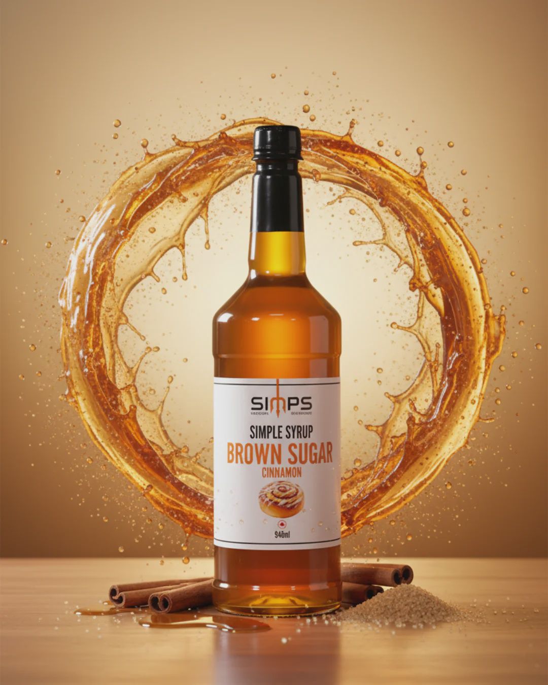 Simps - Brown Sugar Cinnamon Syrup 946ml