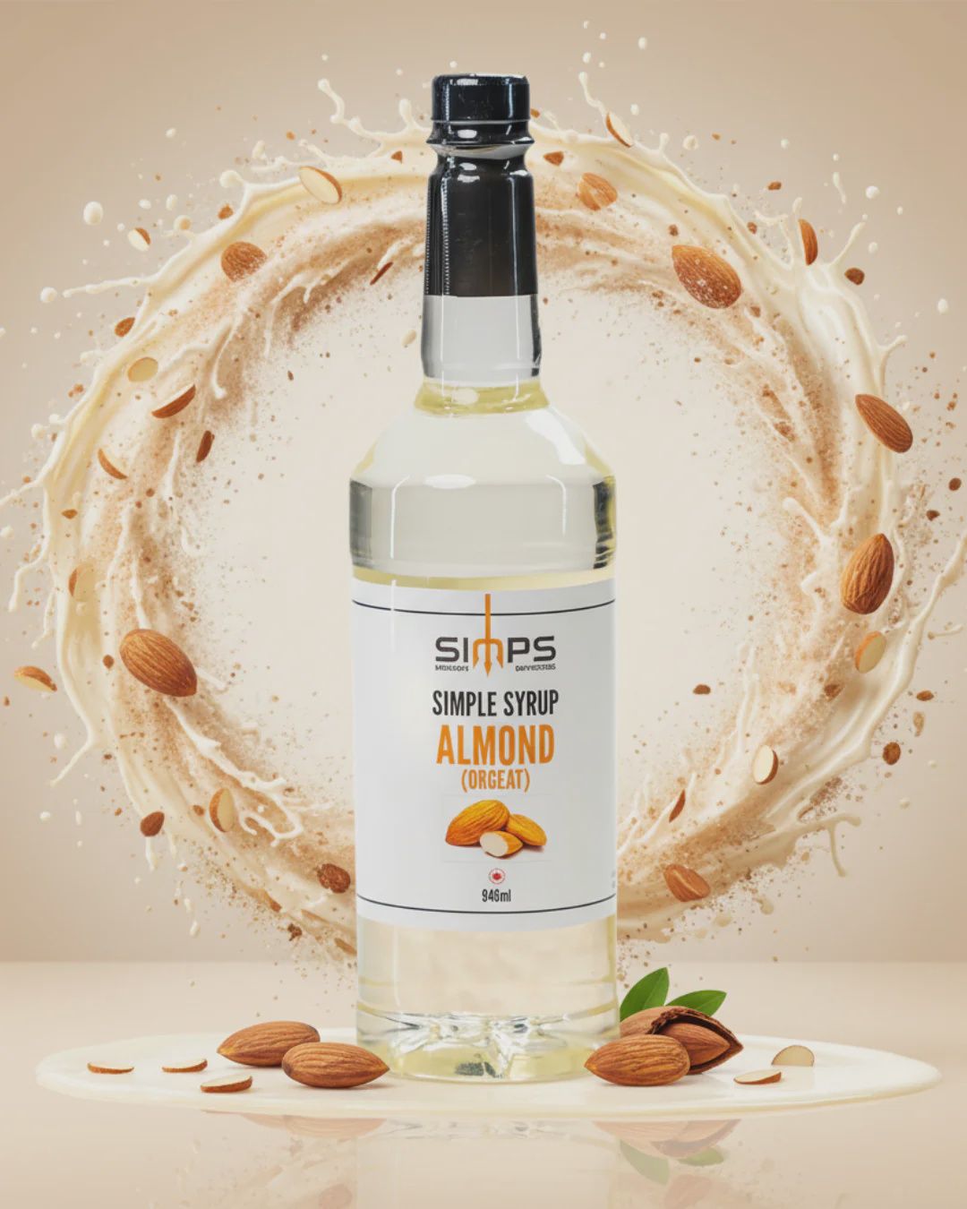 Simps - Almond Orgeat Syrup 946ml