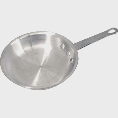 8" Plain Aluminum Fry Pan Omcan