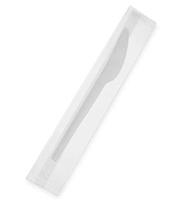 7" PP Individually Wrapped Heavy Duty Plastic Knife(1000/Case)YMM-RS