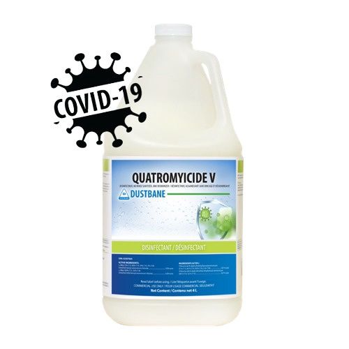 QUATROMYICIDE HARD SURFACE DISINFECTANT (4Lx4/case)