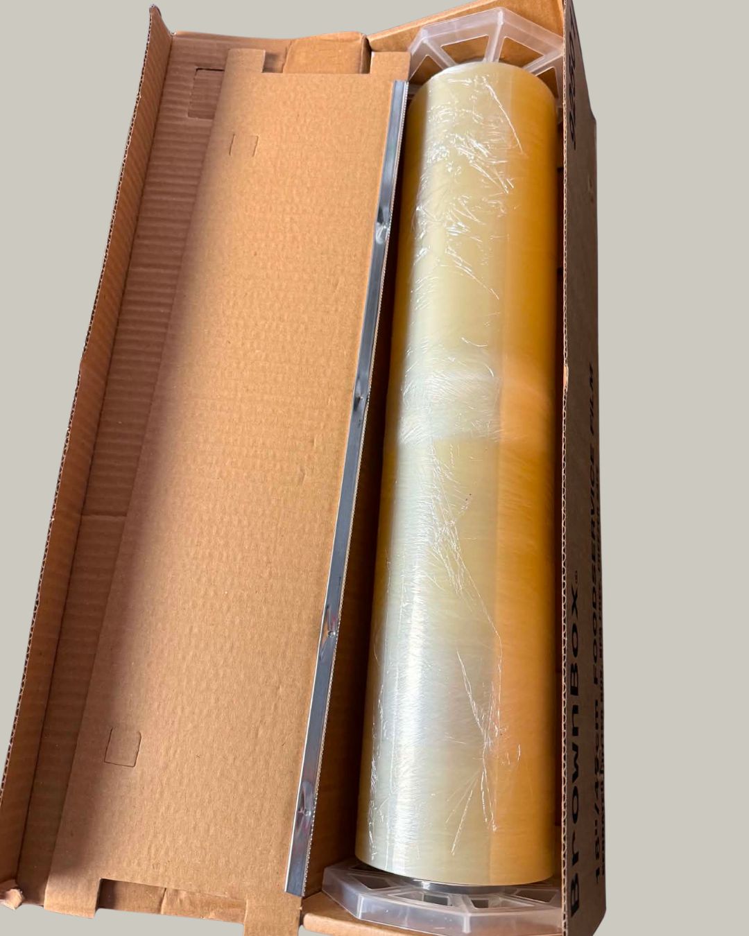 18"x 45cm Brown BoxFood Film