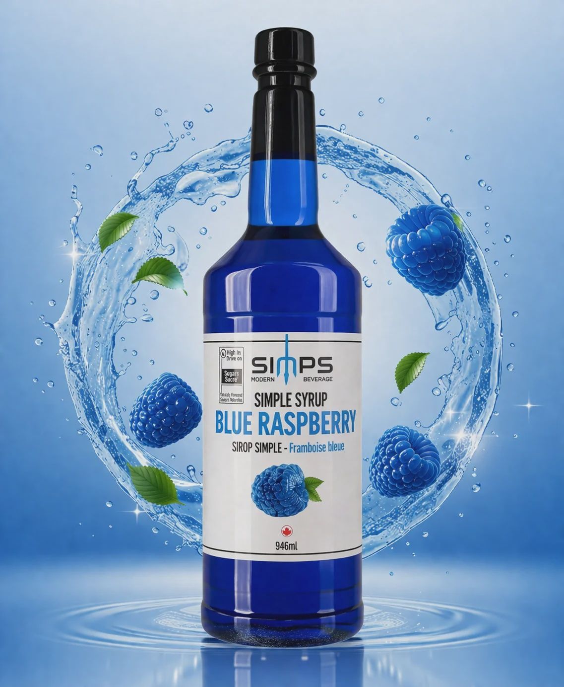 Simps - Blue Raspberry Syrup 946ml