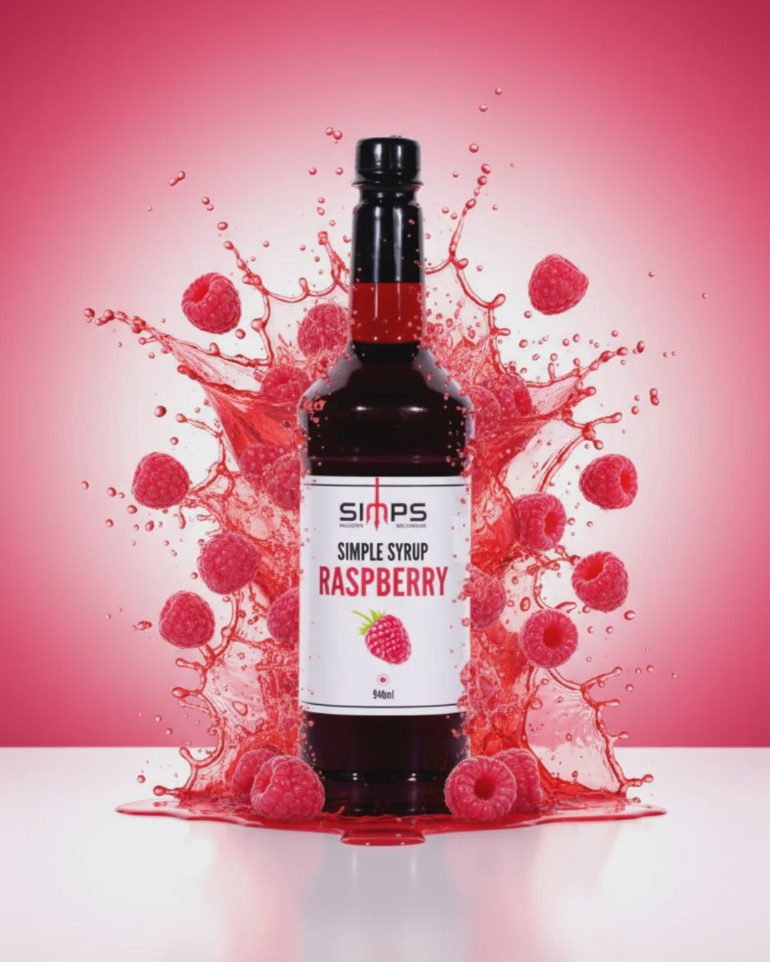Simps - Raspberry Syrup 946ml