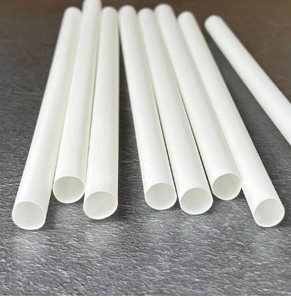 10"  PLA  Bubble Tea Straw Wrapped. 3000/CS