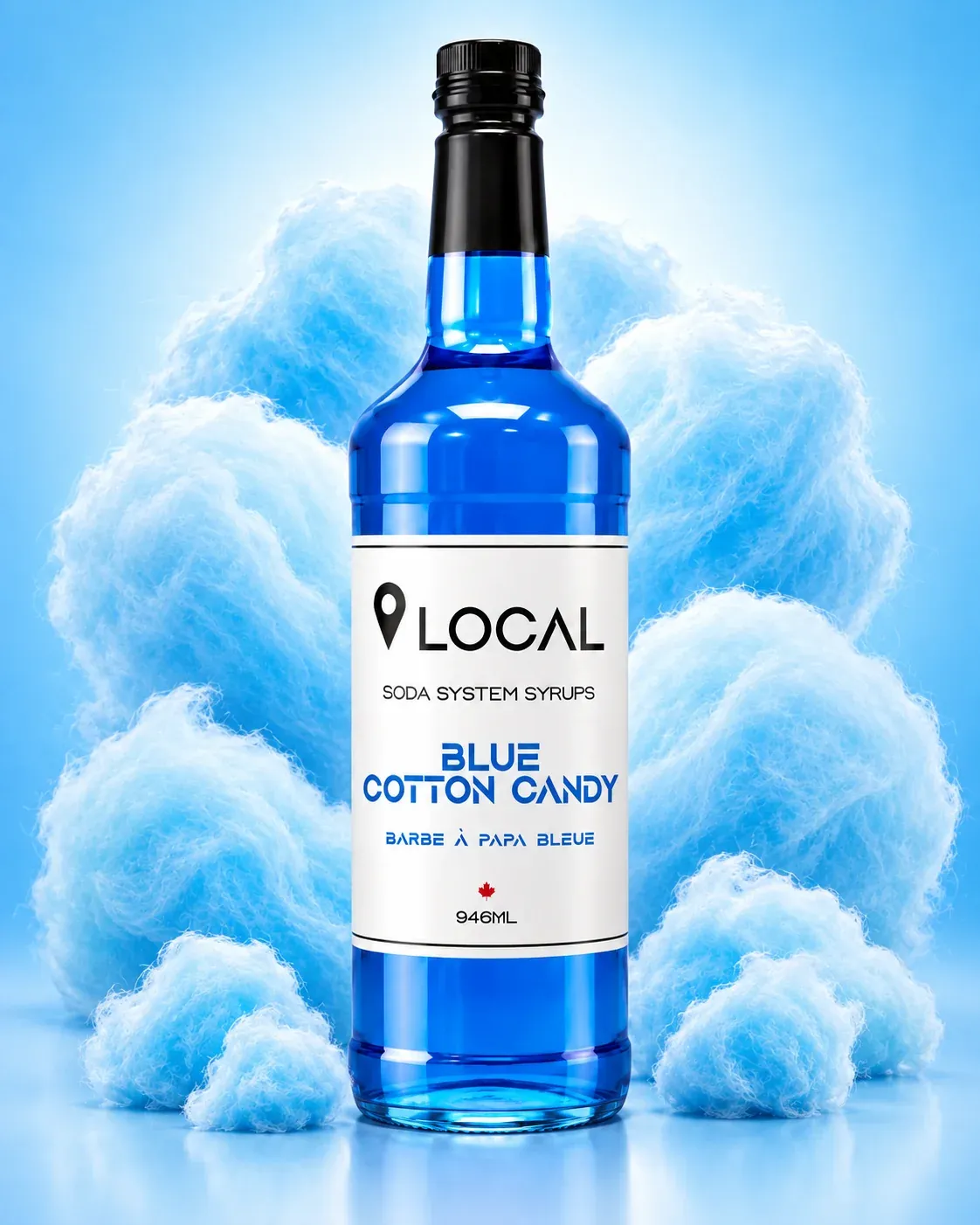 Simps -  Local - Blue Cotton Candy 946ml