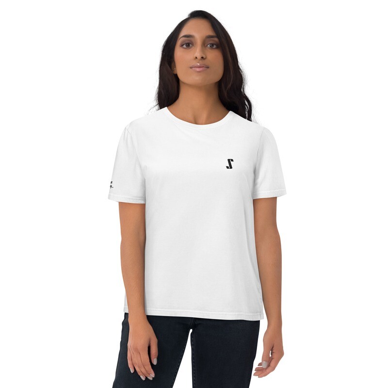 Let's Get Wavy T-Shirt (White and Black)