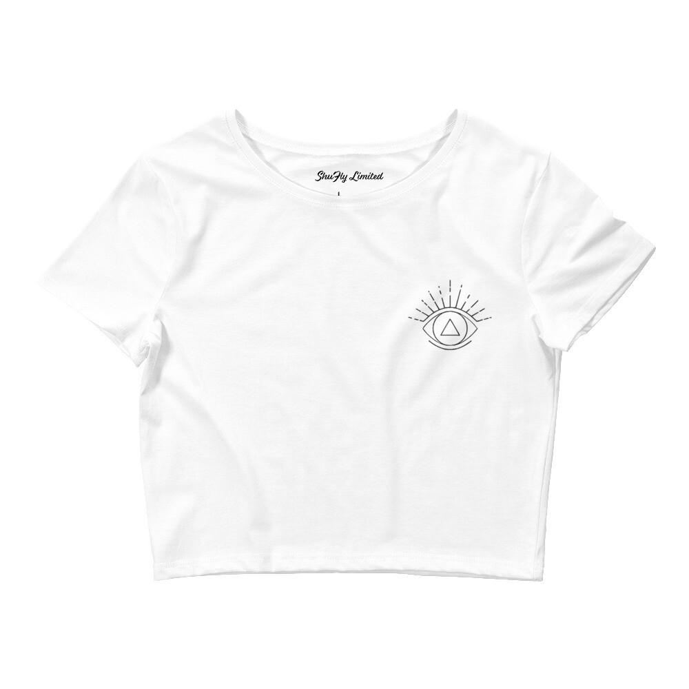 A New Perspective Crop Top (White)