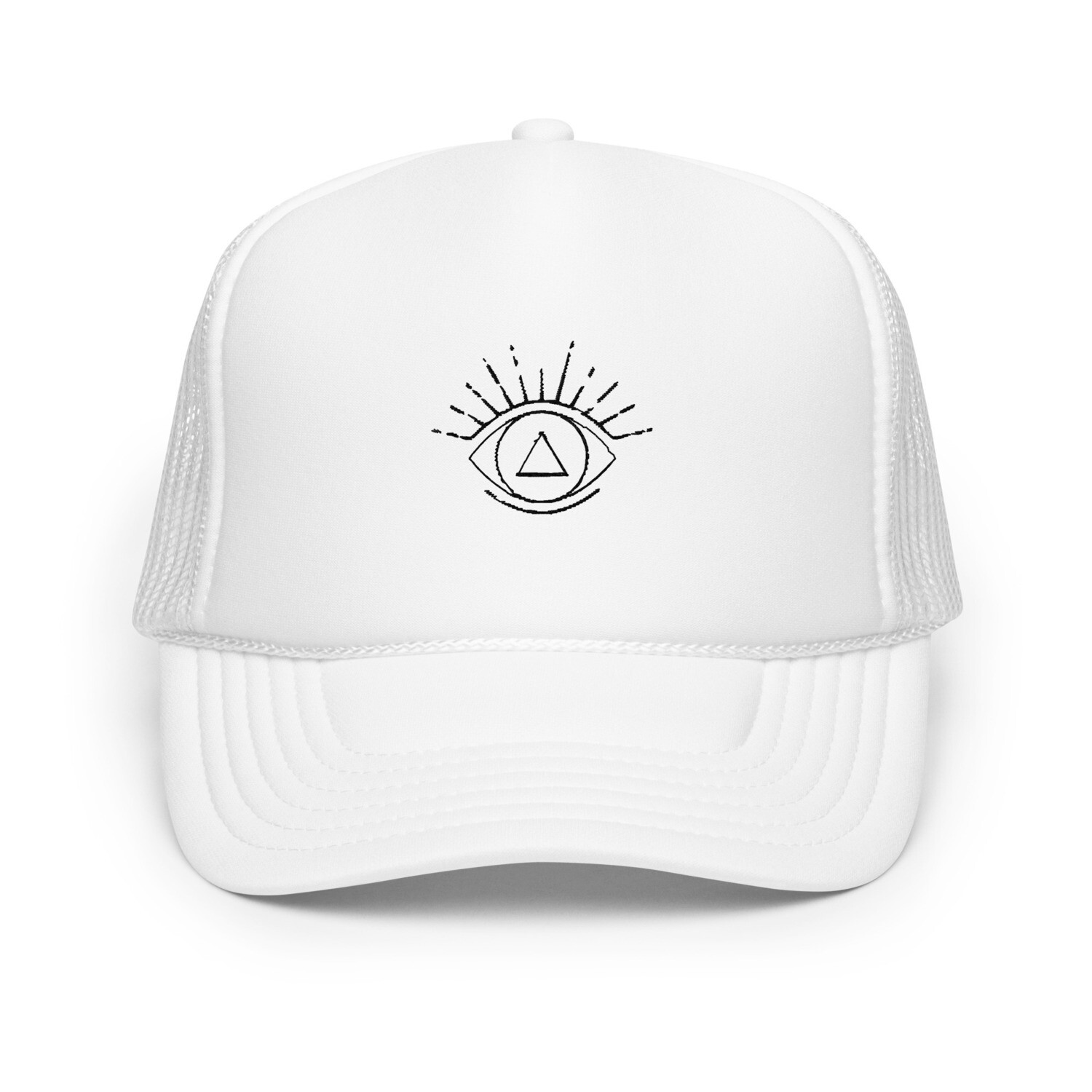 Check Your Energy Trucker Hat (White)