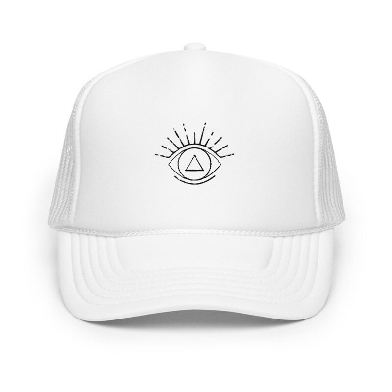 Check Your Energy Trucker Hat (White)