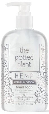 Potted Plant Herbal Blossom Hand Soap