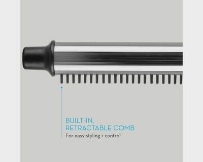 Neuro Guide Titanium Curling Iron With Built-In Comb