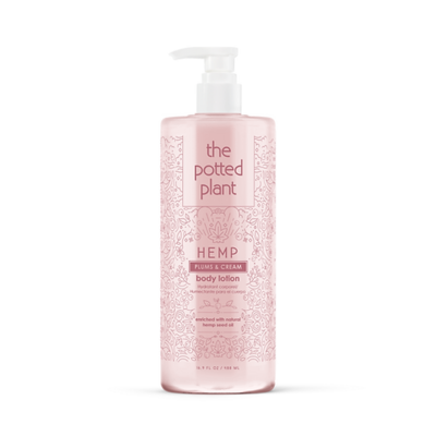 Potted Plant Plums &amp; Cream Body Lotion