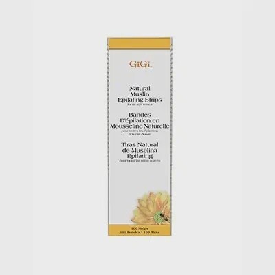Natural Muslin Strips 100 Pack, Size: Large