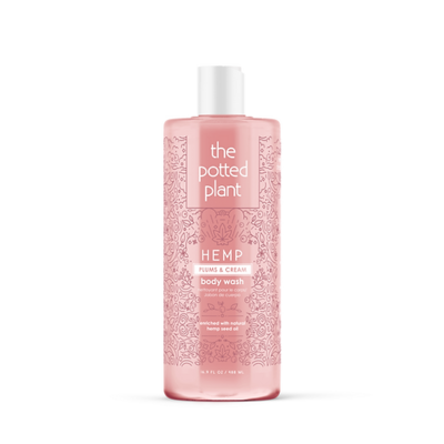 Potted Plant Plums &amp; Cream Body Wash