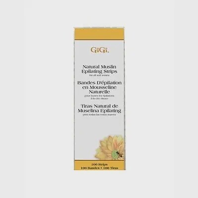 Natural Muslin Strips 100 Pack