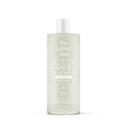 Potted Plant Herbal Blossom Body Wash, Size: 16oz
